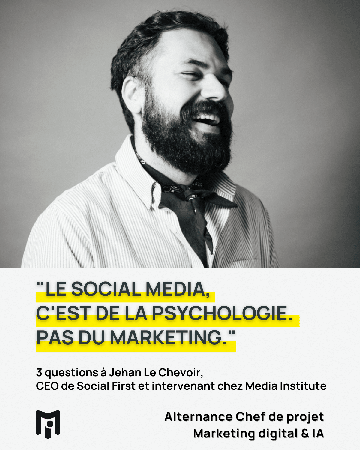 Interview Jehan Le Chevoir