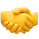 emoji serrage de main