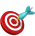 emoji cible