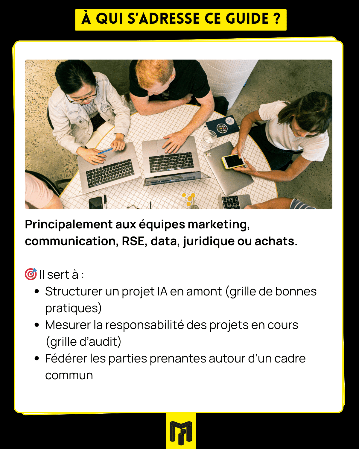 A qui s'adresse ce guide ?