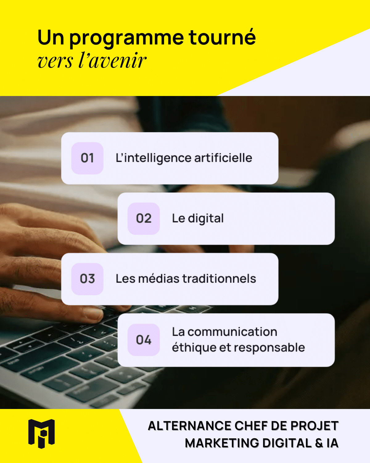 Rentrée octobre 26 - Alternance chef de projet marketing digital et IA