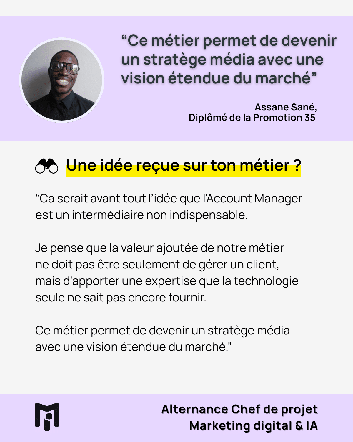 Portrait Assane Sané -Media Institute