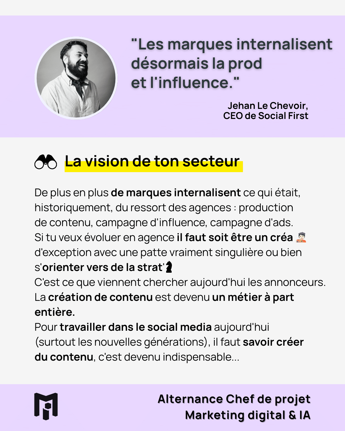 Interview Jehan Le Chevoir