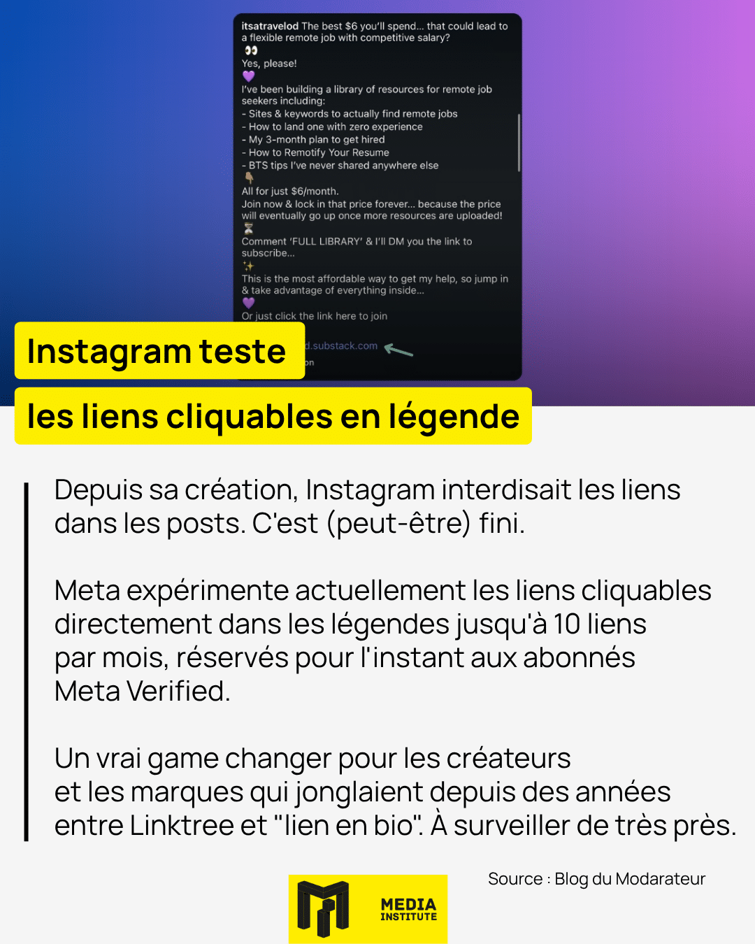 [Social Media] Actualité Avril 2026